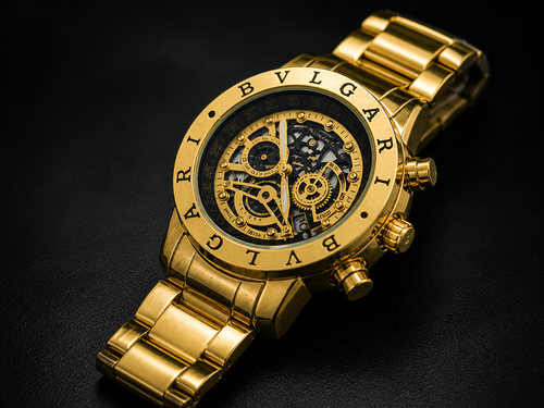 BVLGARI Premium Gold Watch