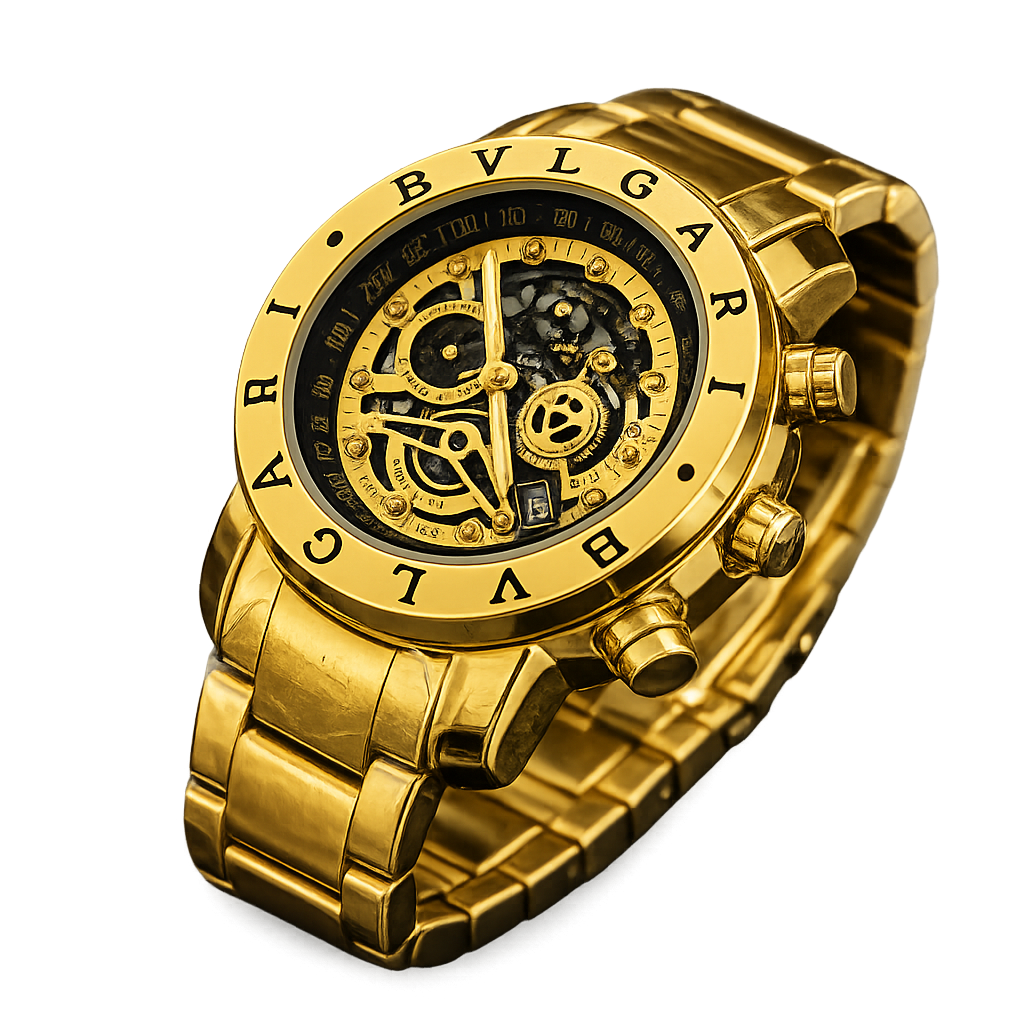BVLGARI Premium Gold Watch