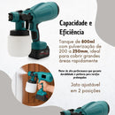 Pulverizador de Tinta Professional elétrico Portátil com 2 Baterias 48V