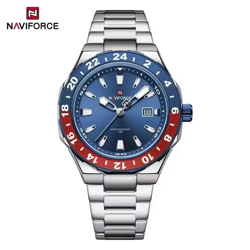 NAVIFORCE 9249 Relógio Masculino Premium – Edição Black Luxo