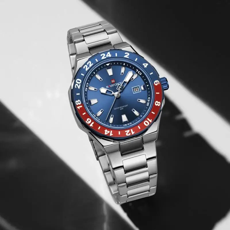 NAVIFORCE 9249 Relógio Masculino Premium – Edição Black Luxo