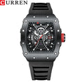 CURREN 8438 Luxo Esportivo – Aço Inoxidável & Resistente à Água